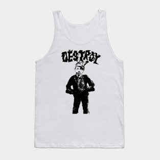 Destroy t shirt punk hardcore Tank Top